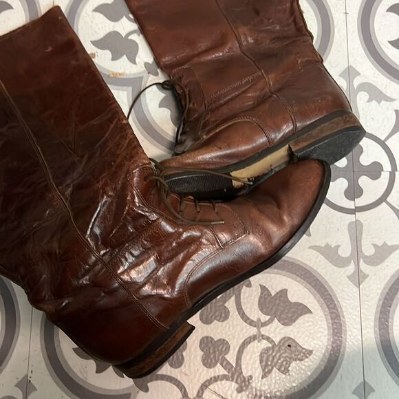 🌺 Marc Alpert Leather Victorian Style Riding Boot B34 - Picture 7 of 10